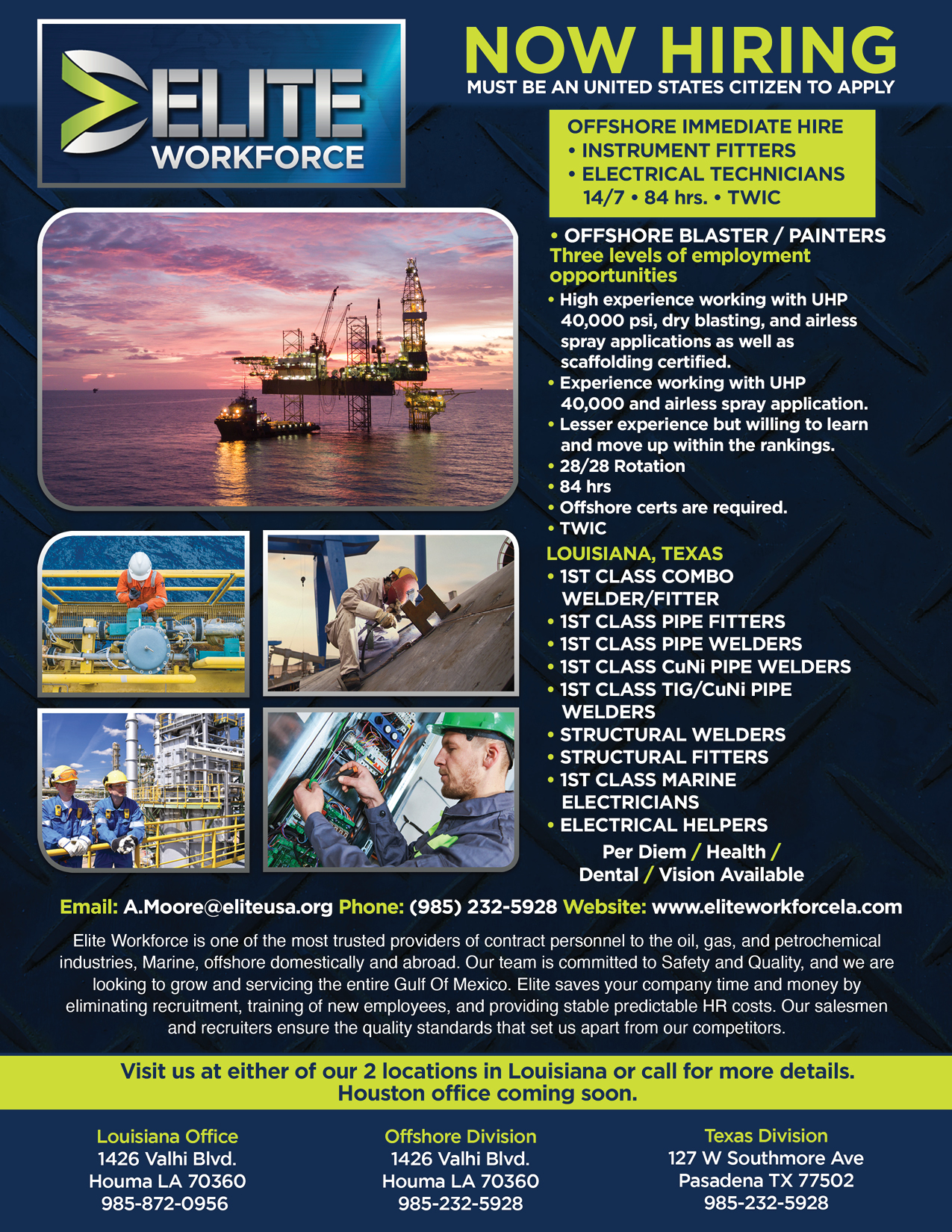 Industrial Projects Construction Job Board